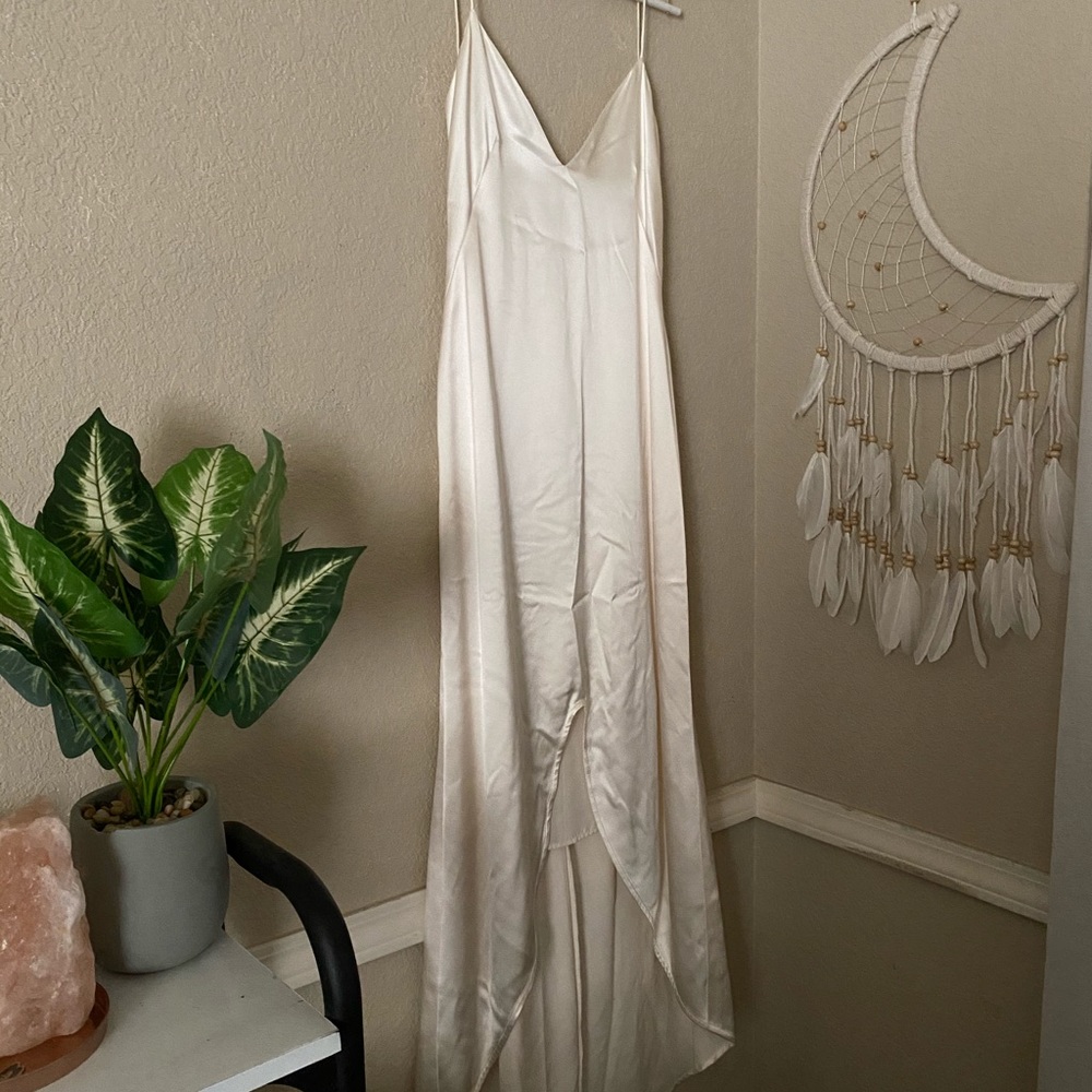 Rue De Seine Satin Slip Dress